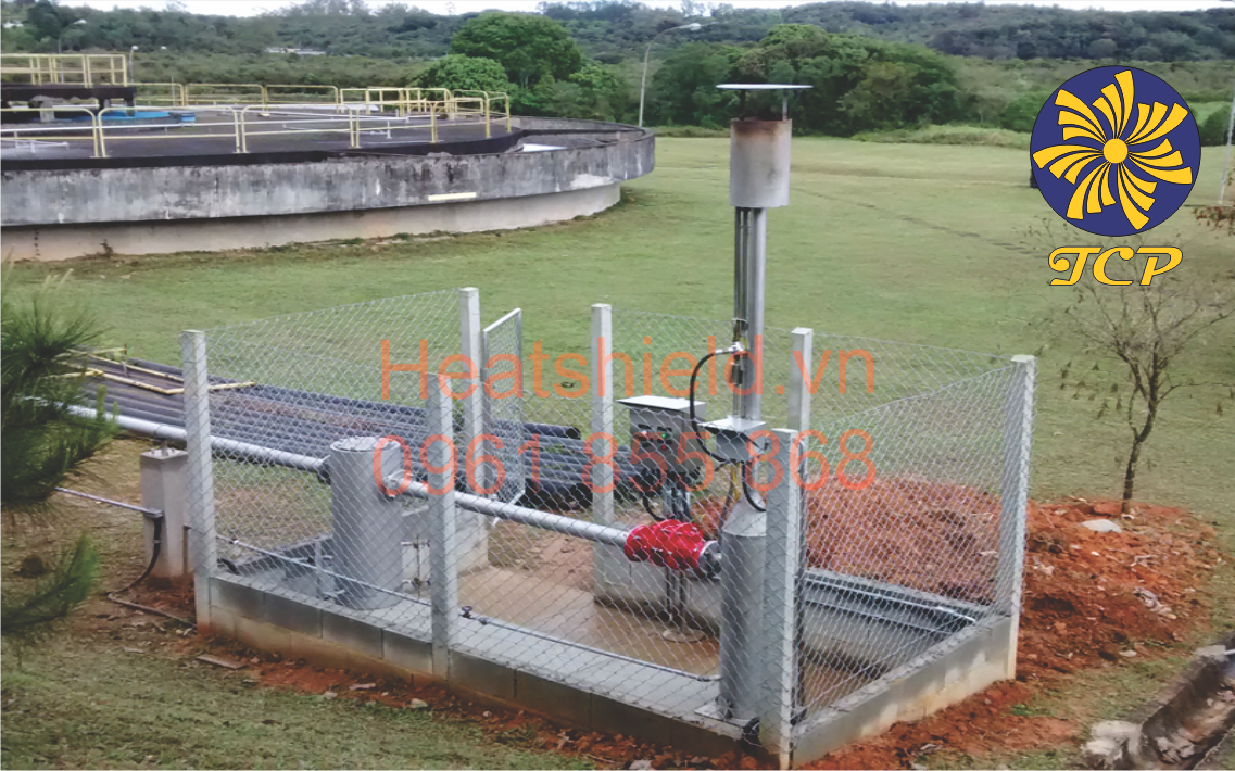 Thiết bị đốt khí Biogas nước thải
