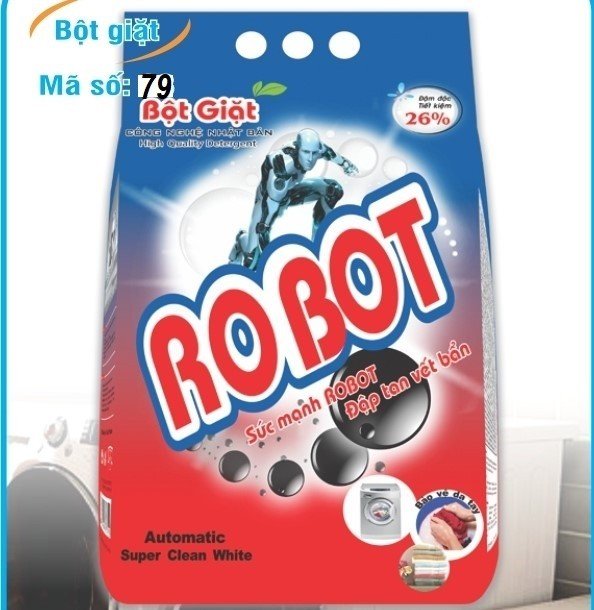 Bột giặt Robot