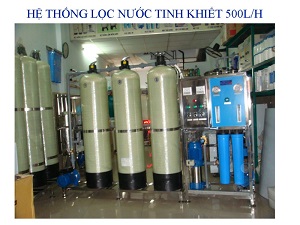Hệ thống lọc nước tinh khiết 500 lít