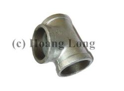 Tê thép ren mạ
