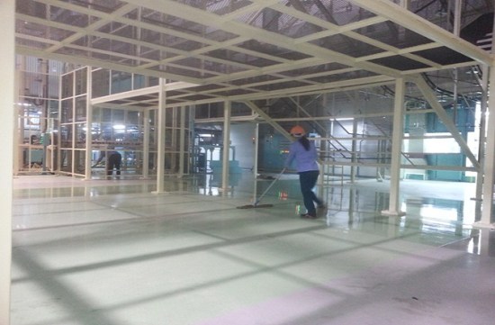 Dịch vụ vệ sinh nhà xưởng sau xây dựng