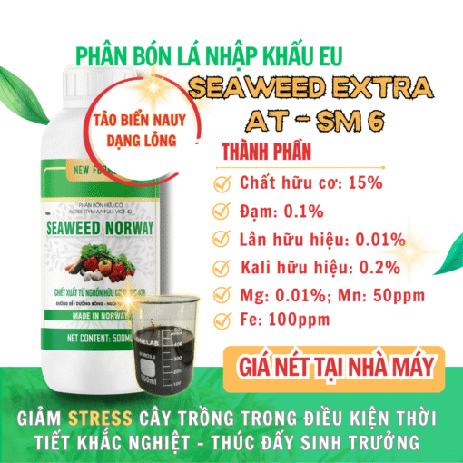 Phân bón lá rong biển seaweed extra AT SM-6