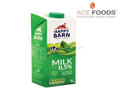 Sữa tươi Happy Barn 0.5 chất béo