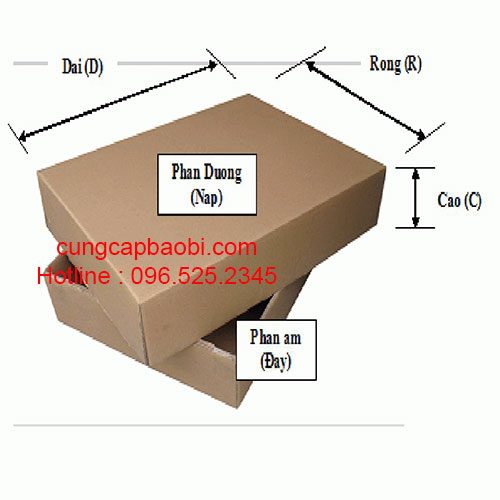 Thùng carton âm dương