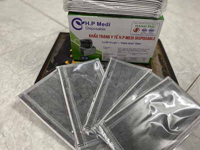 Khẩu Trang Than Hoạt Tính