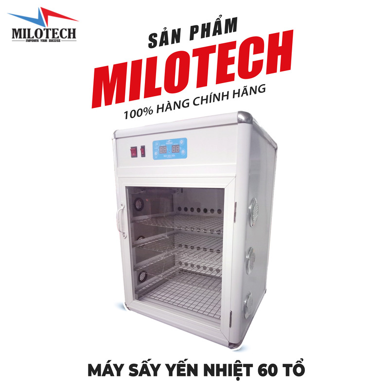 Máy sấy yến nhiệt Milotech 60 tổ