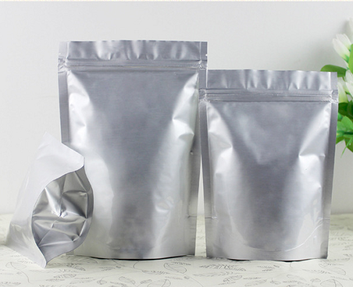 Túi zipper bạc