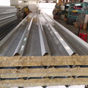 Panel Rockwool Lợp Mái Cách Nhiệt