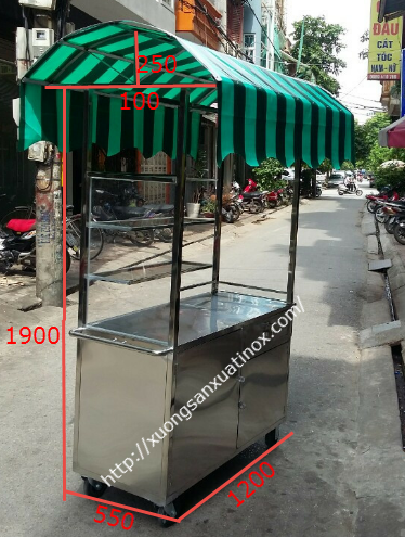 Xe đảy inox