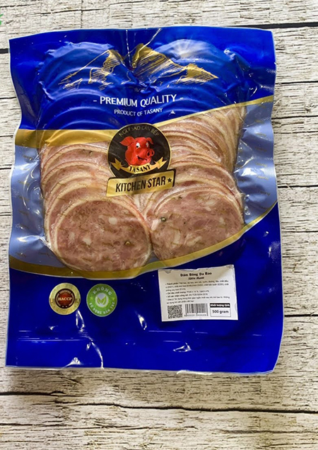 Dăm bông da bao cắt lát