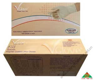 Găng Tay Không Bột Phủ Polymer