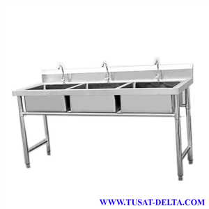 Chậu rửa inox 3 hố