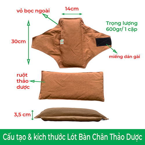 Lót bàn chân thảo dược