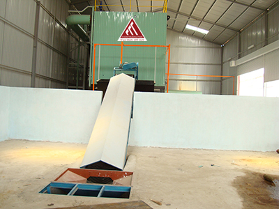 Nồi dầu tải nhiệt đốt than ghi xich