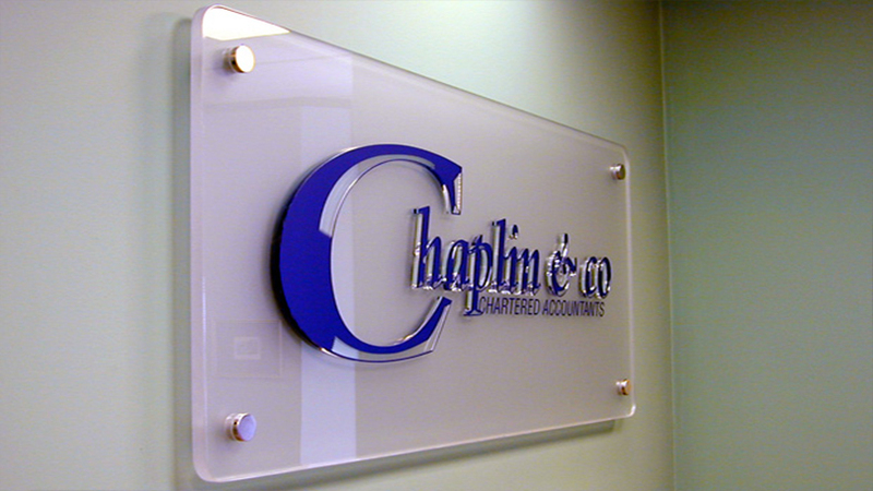 Biển logo công ty