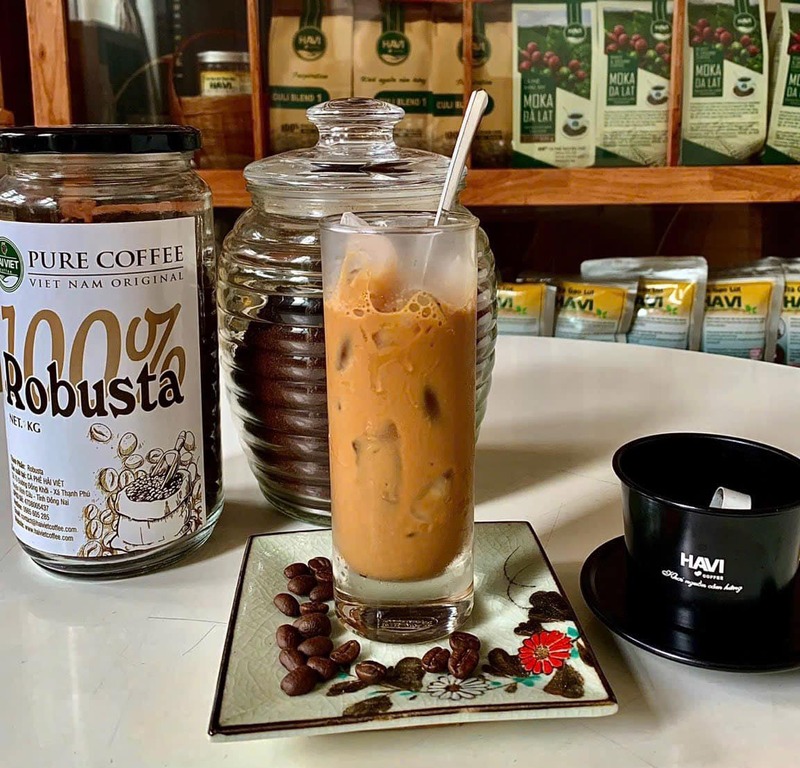 Cà phê pha phin Robusta