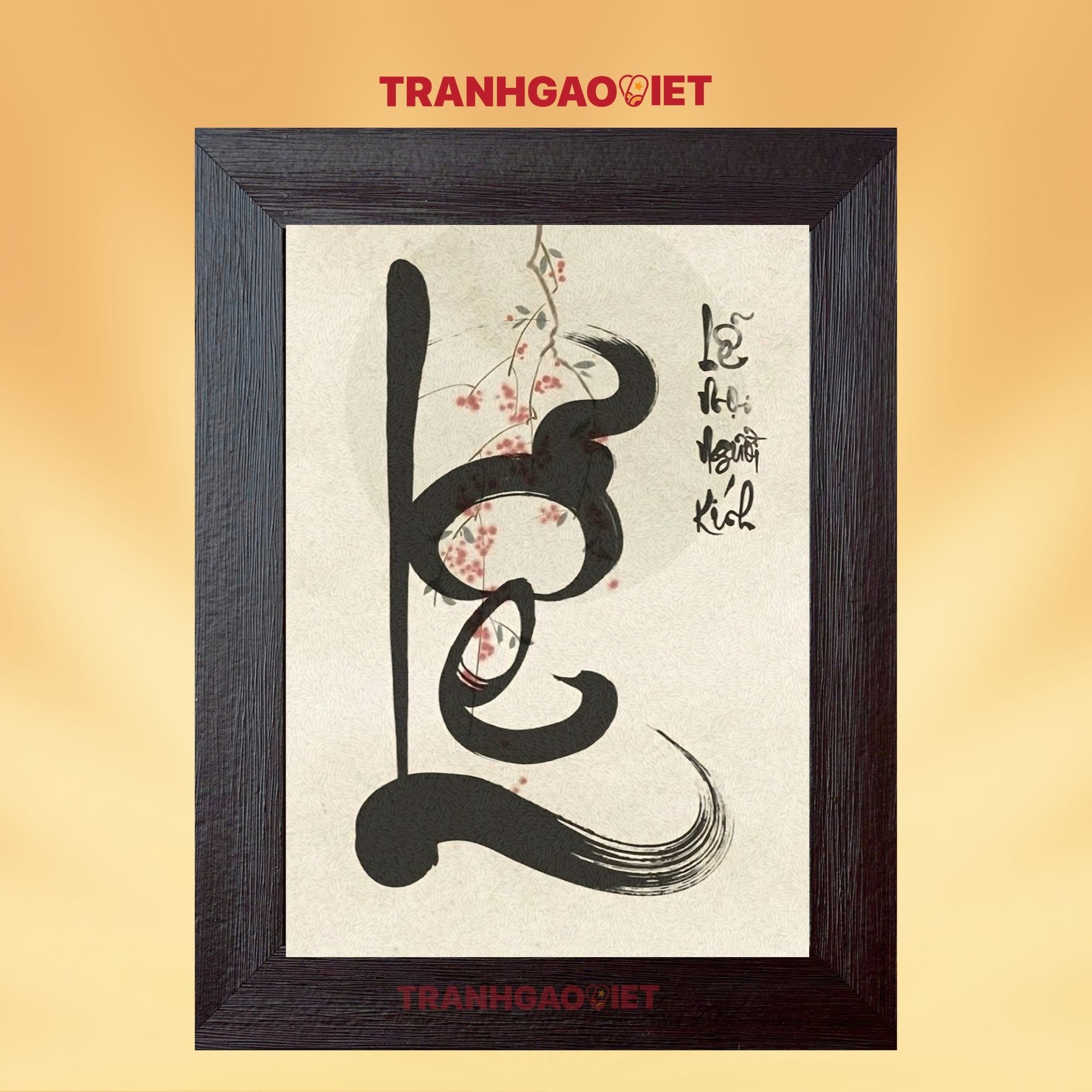 Tranh gạo lễ mọi người kính