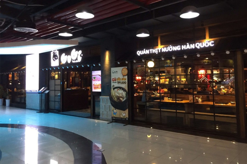 Thiết kế, thi công nội thất nhà hàng