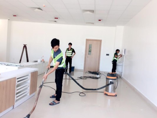 Dịch vụ vệ sinh sau xây dựng