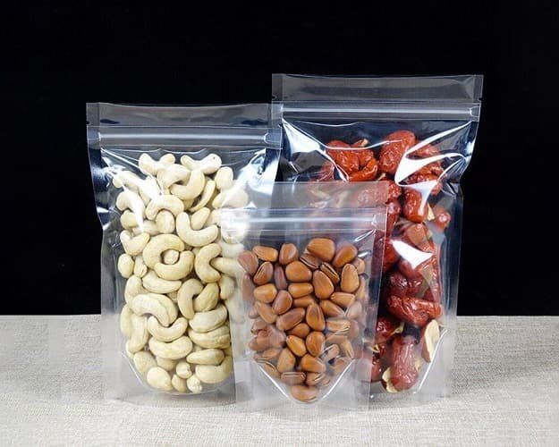 Túi zipper trong đáy đứng