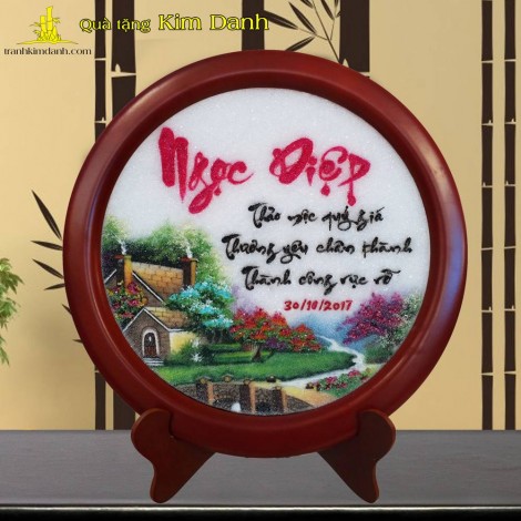 Tranh Ngọc danh tròn