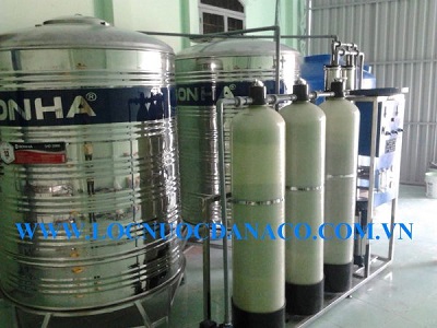 Dây chuyền sản xuất nước tinh khiết 500 L/h