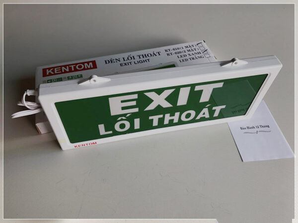 Bảng đèn Exit thoát hiểm Kentom