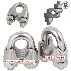 Đúc Mẫu Chảy Đai Siết Cáp, Bu Lông Vòng, Móc Treo
