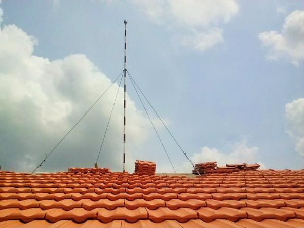 Thi công hệ thống chống sét trực tiếp