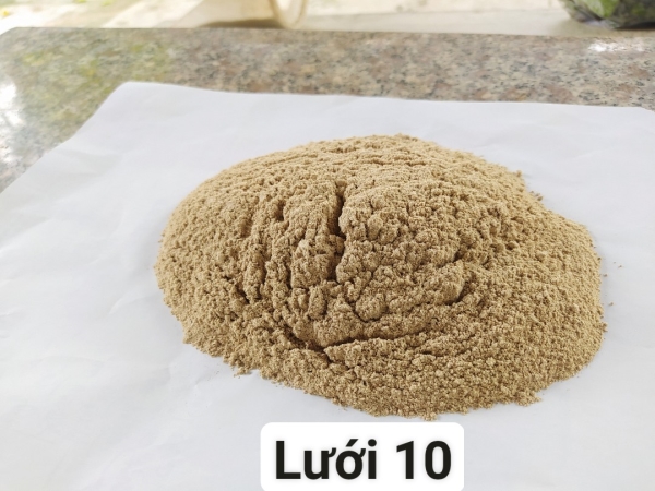Cám to xay mịn