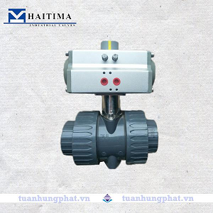 Van Bi Nhựa Điều Khiển Khí Nén