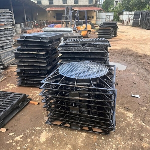 Nắp hố ga gang cầu