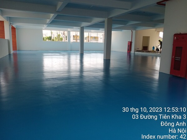 Thi công sơn Epoxy