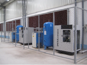Máy nén khí trục vít 100HP Dyna Compressor