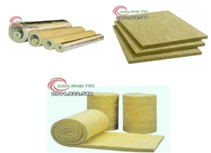Bông Khoáng Rockwool Dạng Ống/ Kiện/ Cuộn