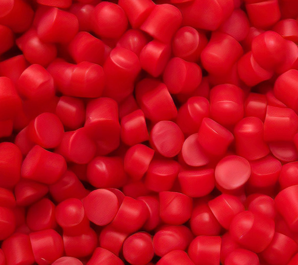 Hạt nhựa PVC màu đỏ tươi