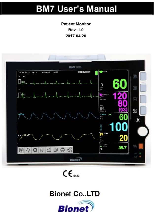 Monitor theo dõi bệnh nhân