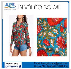 In Vải Áo Sơ-Mi