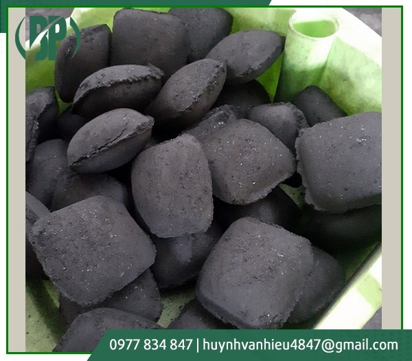 Than gáo dừa dạng gối
