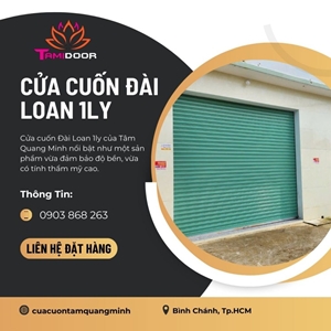 Cửa Cuốn Đài Loan 1 Ly