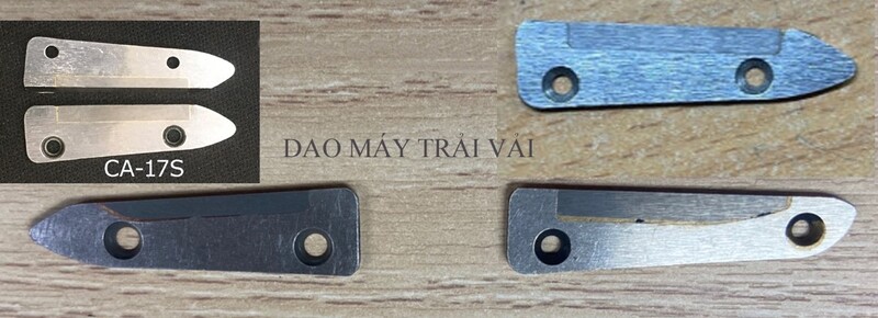 Dao máy trải vải