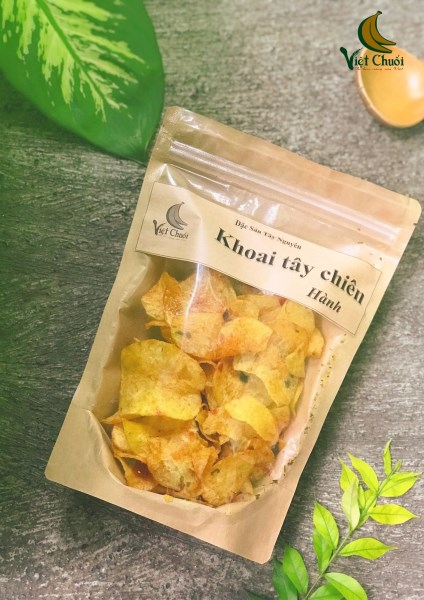 Khoai tây chiên hành