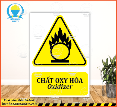Biển báo chất oxy hóa nguy hại