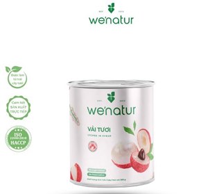 Vải Tươi Đóng Lon Wenatur 565g