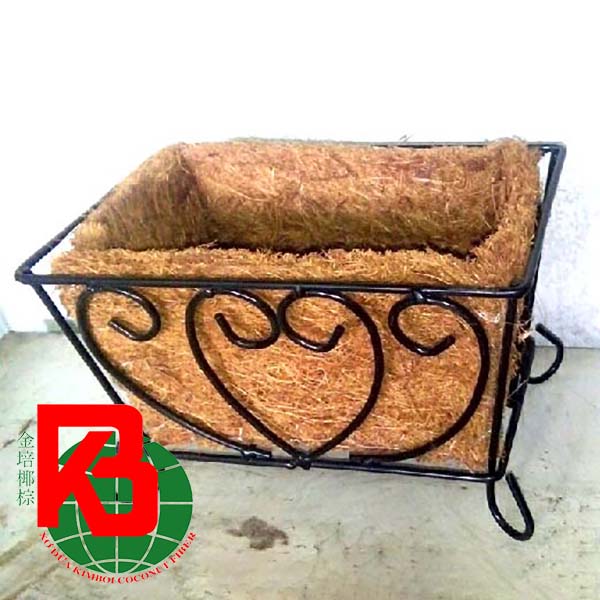 Giỏ hoa xơ dừa