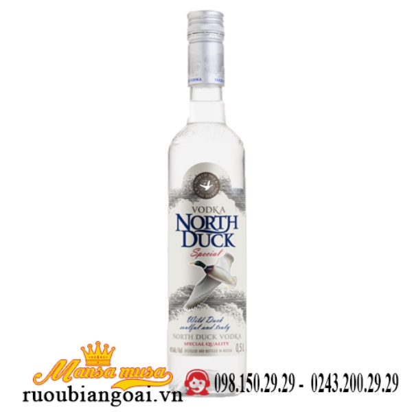 Rượu Vodka North Duck