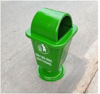 Thùng rác 55L chân nhựa