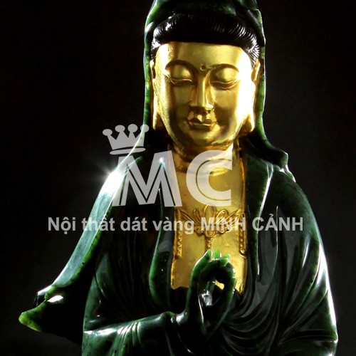 Tượng phật dát vàng