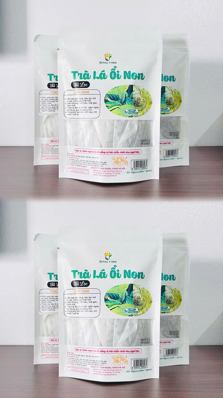 Trà lá ổi non