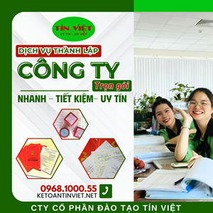 Thành Lập Doanh Nghiệp Trọn Gói